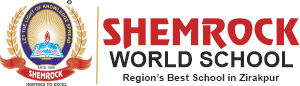 Shemrock World School, Zirakpur Logo